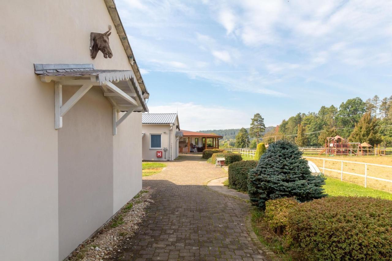 Farma Slunecny Dvur Apartmany A Family Stany Strecha Pod Strechou Hermanuv Mestec Kültér fotó
