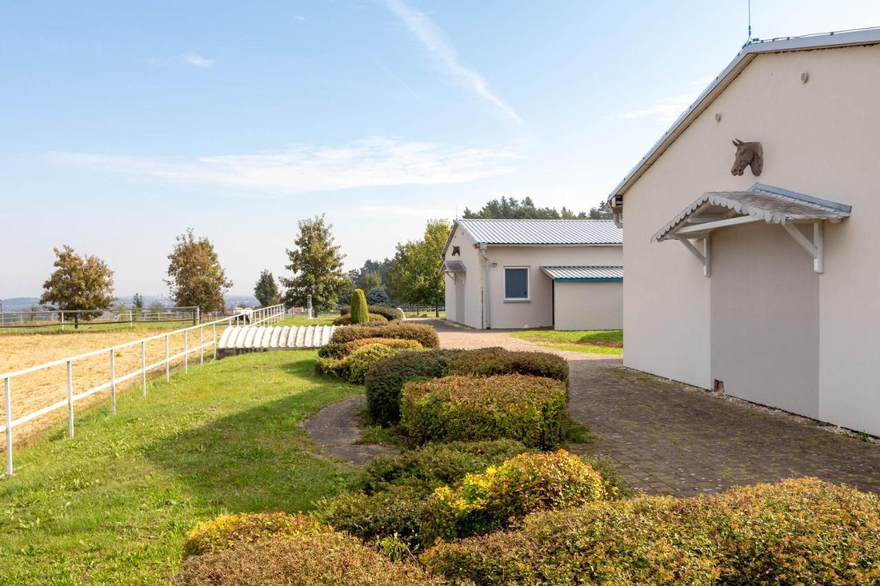 Farma Slunecny Dvur Apartmany A Family Stany Strecha Pod Strechou Hermanuv Mestec Kültér fotó